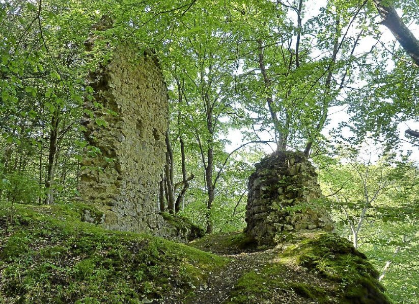 Ruine Leckstein, Burladingen-Gauselfingen, Germany